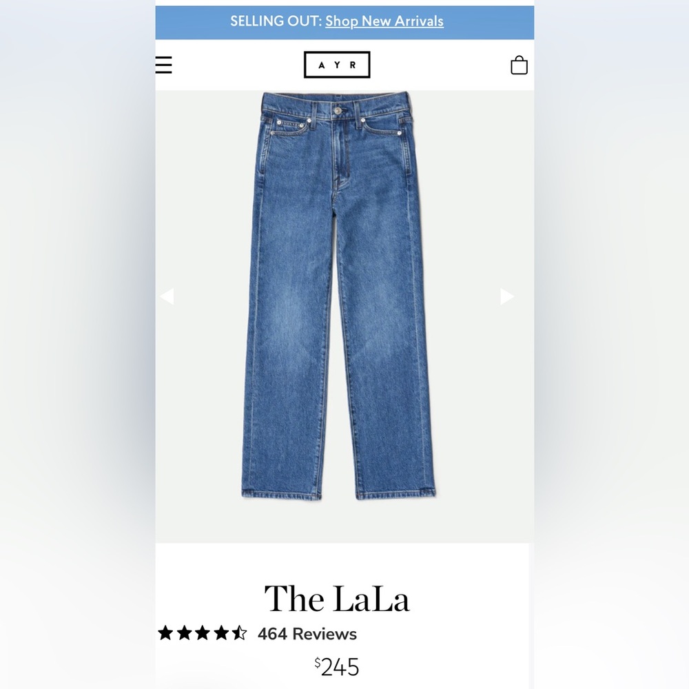 AYR The Lala Jeans, size 29